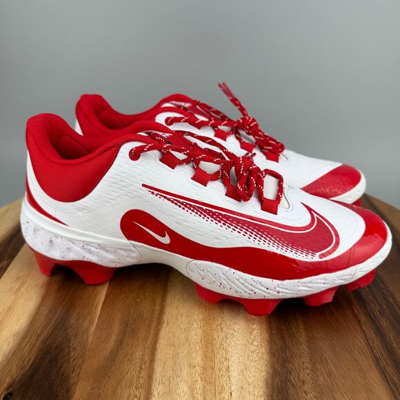 Men\'s 11- Nike Alpha Huarache Elite 4 Low MCS Red Baseball Cleats FD6255-105 main image 4